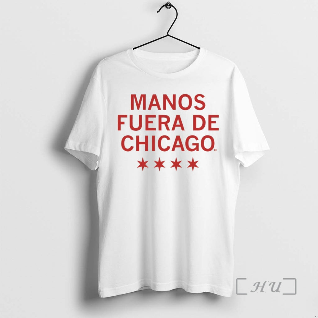 Officials Hands Off Chicago Spanish Manos Fuera De Chicago