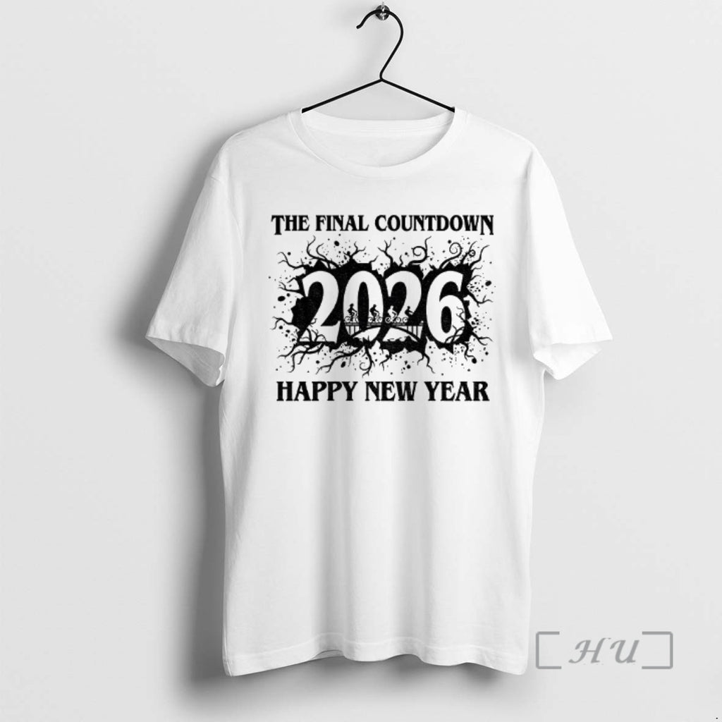 Officials Happy New Year 2026 Seamless The Final Countdown