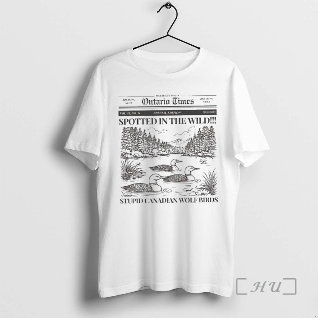 Officials Heated Rivalry Stupid Canadian Wolf Bird Spotted In The Wild Premium T Shirts Sweater