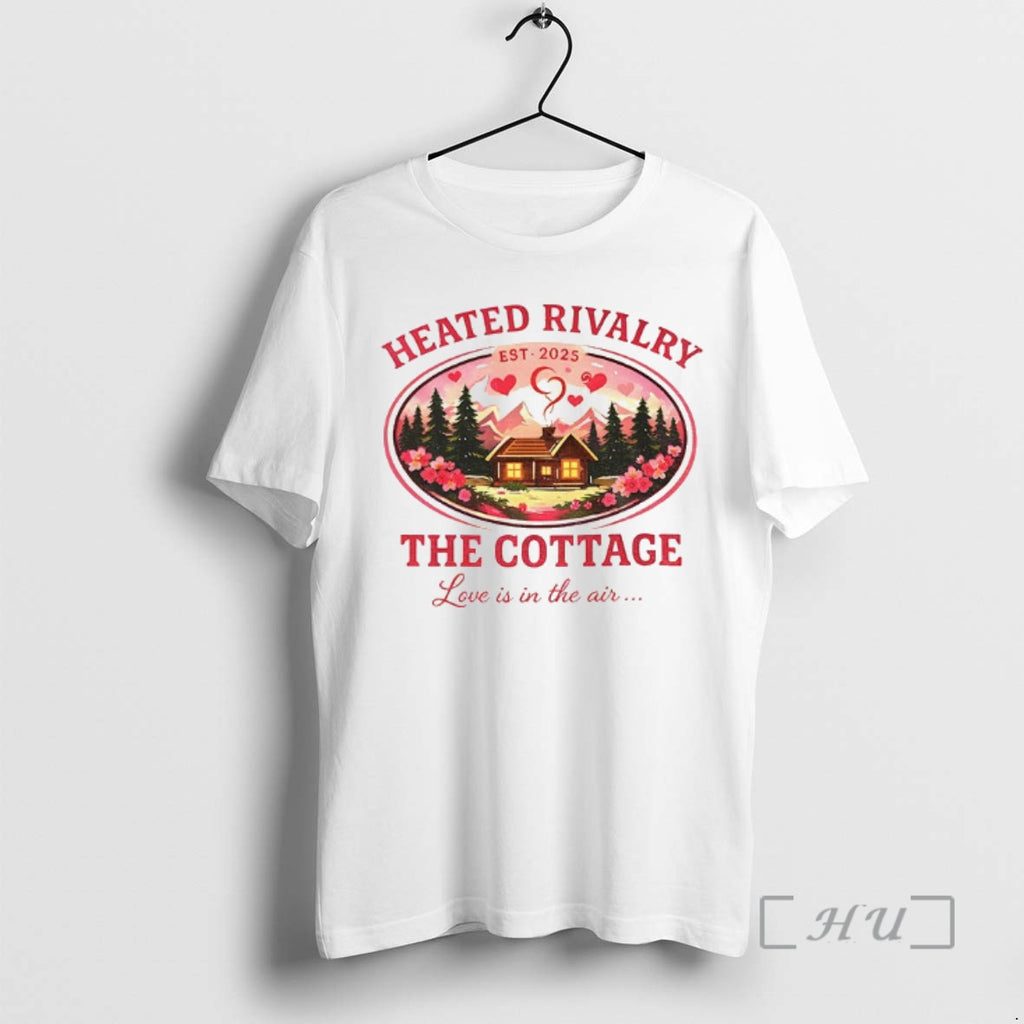 Officials Heated Rivalry Valentines Day The Cottage Love Is In The Air Premium T Shirts