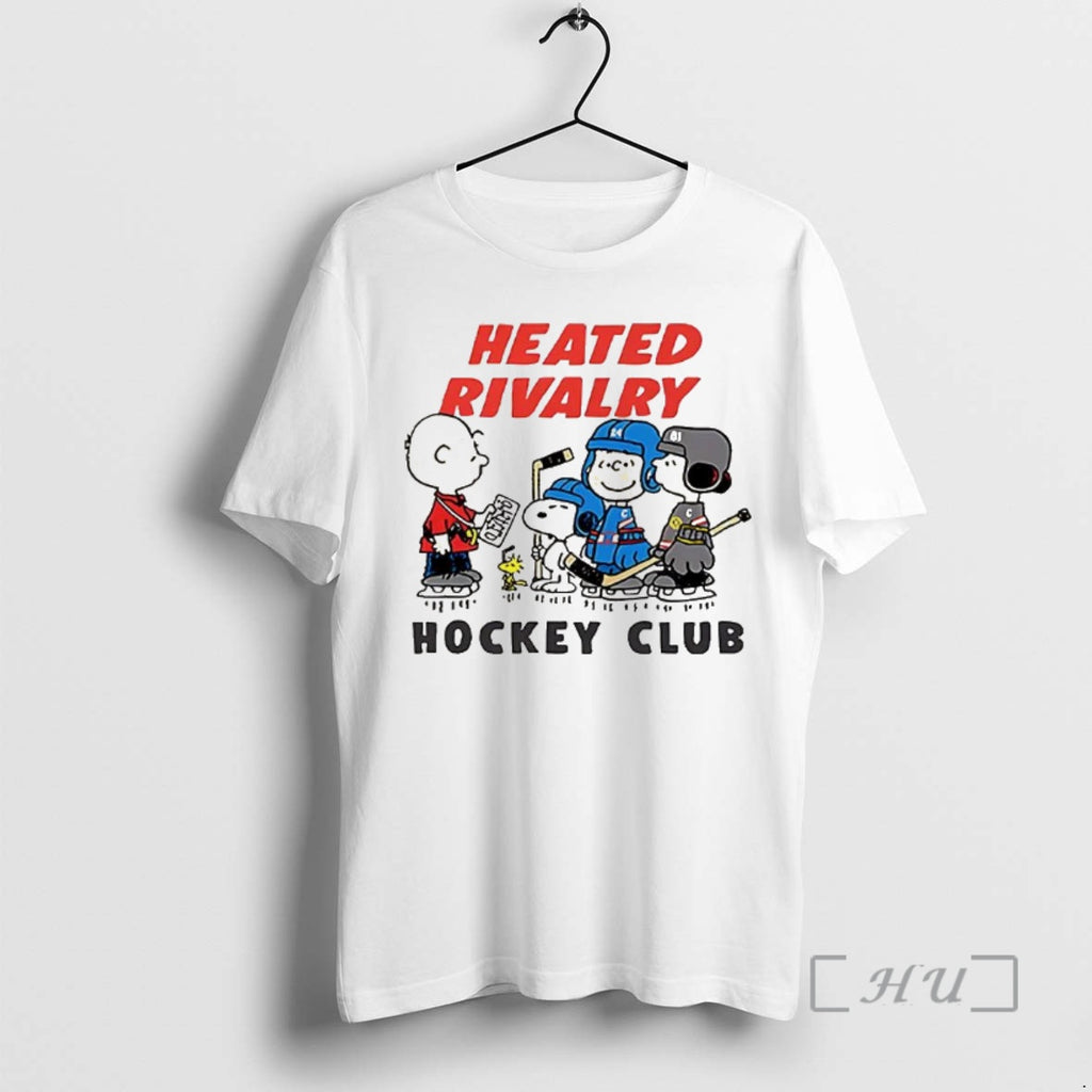 Officials Heated Rivalry Hockey Club Peanuts Cartoon