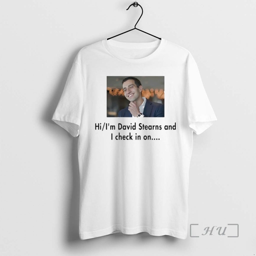 Officials Hi Im David Stearns And I Check In On Graphic Premium T Shirts Sweater