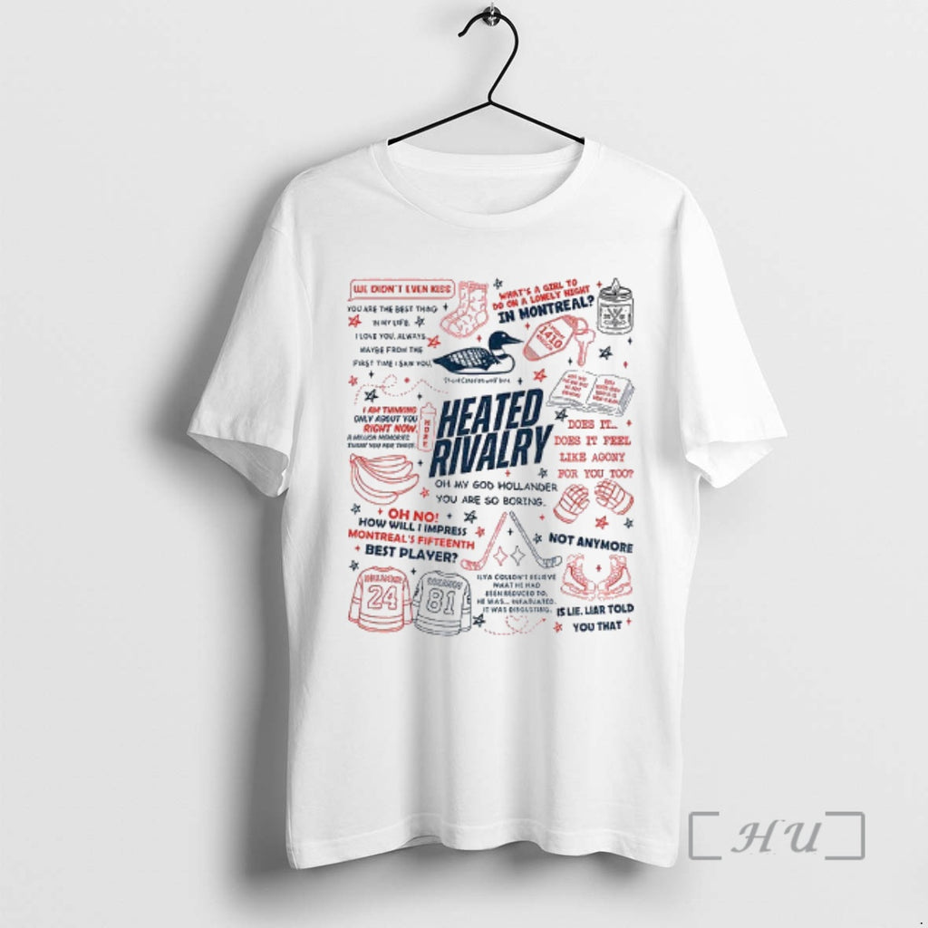 Officials Hockey Romance Couple Graphic Ilya Rozanov Shane Hollander Inspired