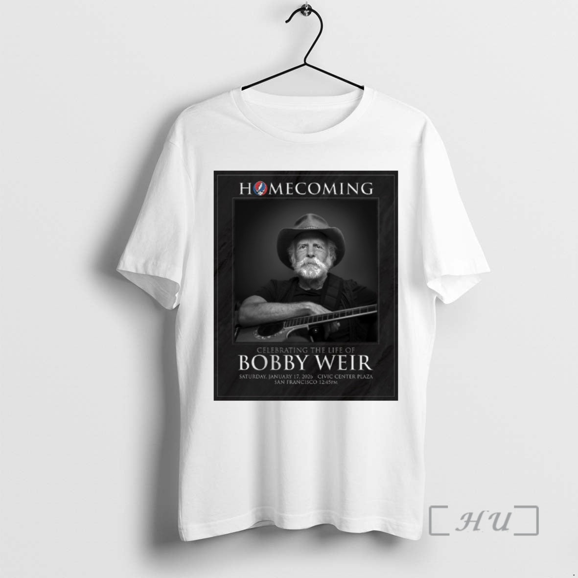 Officials Homecoming Celebrating Life Bobby Weir January 17 2026 Civic Center Plaza