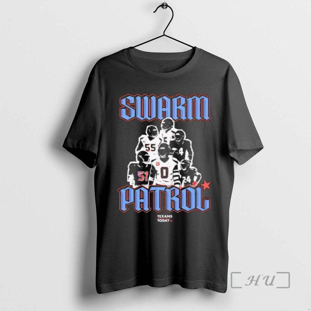 Officials Houston Texans Swarm Patrol Players Graphic
