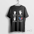 Officials Houston Texans Nothing Beats Rock Beats Scissors Paper Beats Rock Scissors Beats Paper