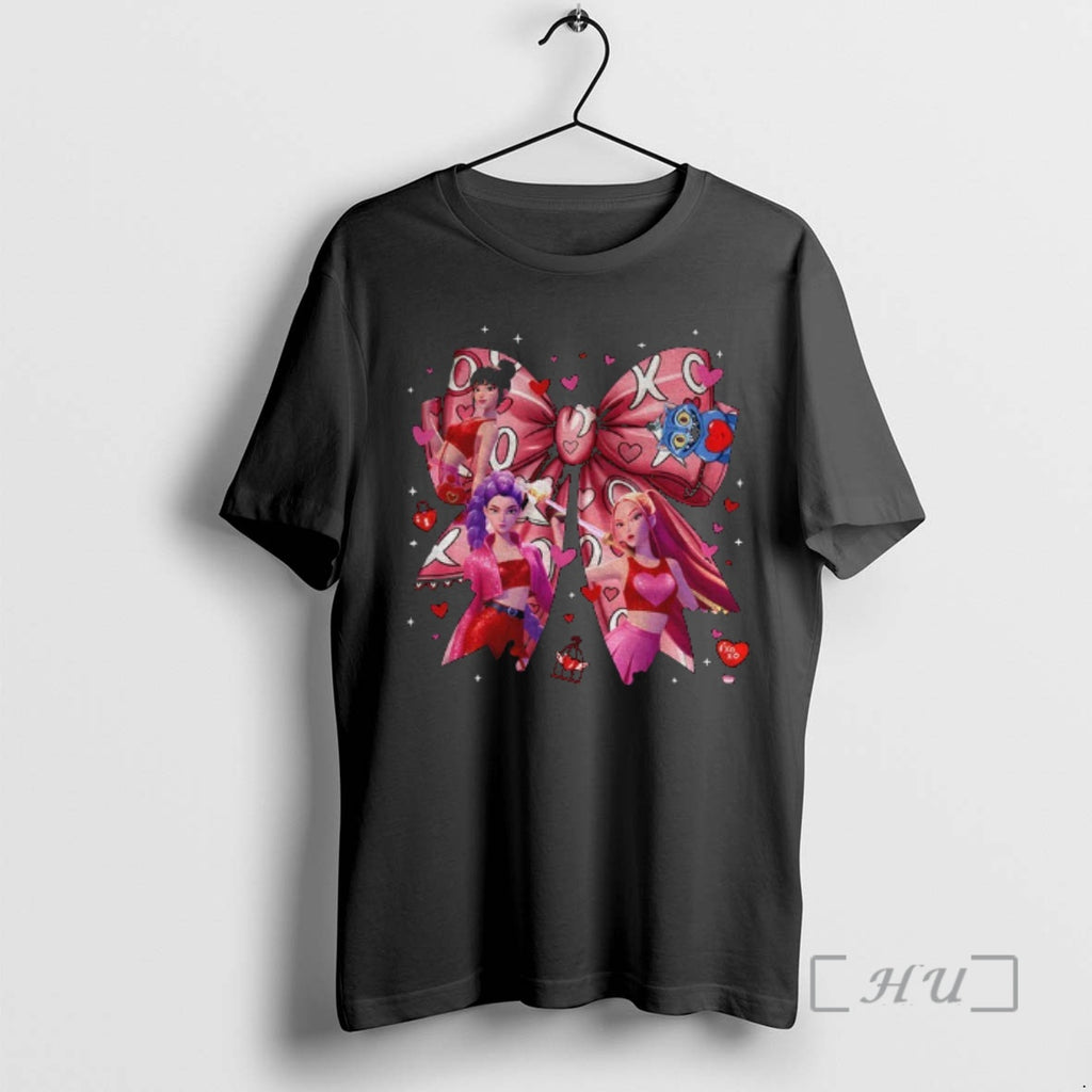 Officials Huntrix Coquette Valentine Kpop Demon Hunters