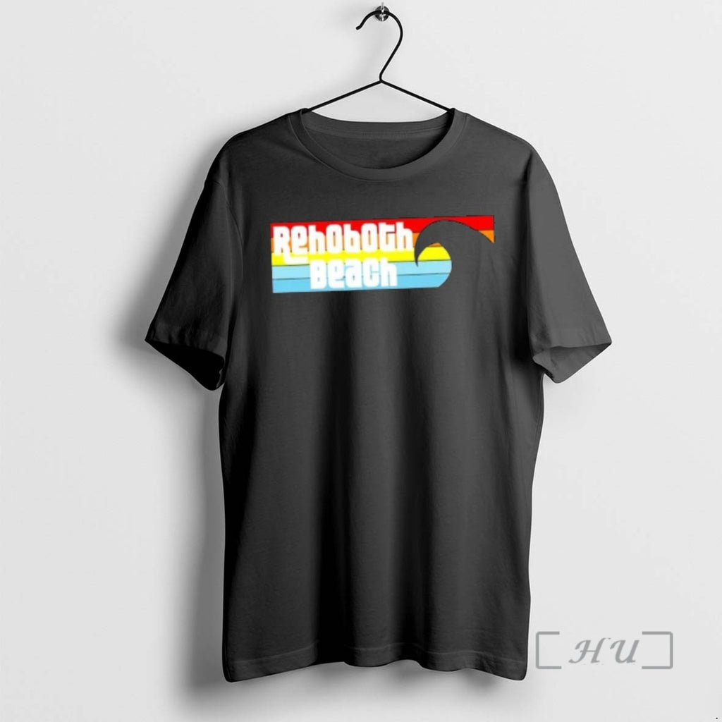 Officials I Love Rehoboth Beach Delaware De Atlantic Wave Vintage