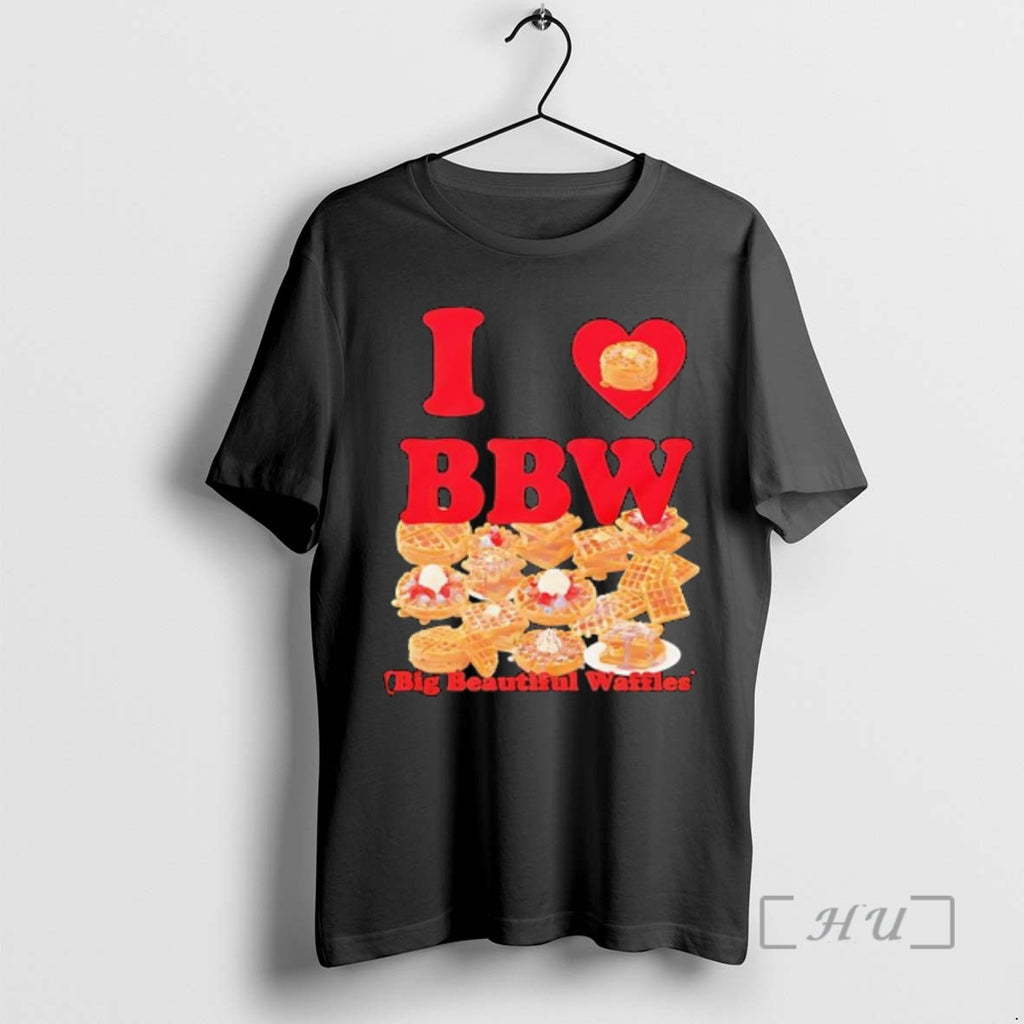 Officials I Love Bbw Big Beautiful Waffles Graphic