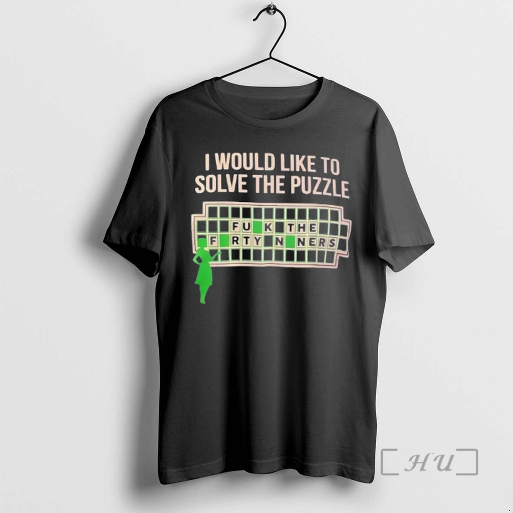 Officials I Would Like To Solve The Puzzle Fuck The 49ers Premium T Shirts Sweater