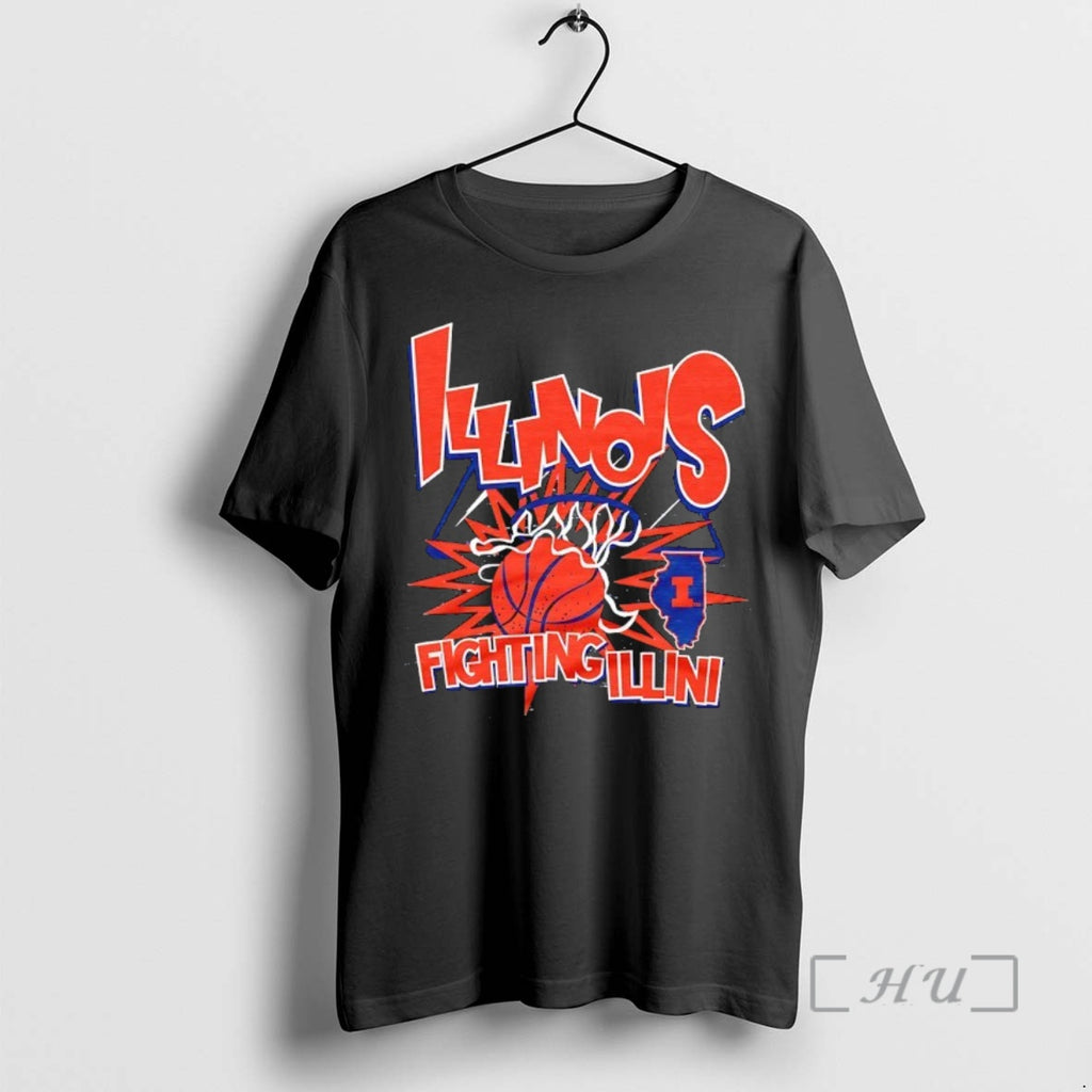 Officials Illinois Fighting Illini Basketball Slam Dunk Fighting Illini