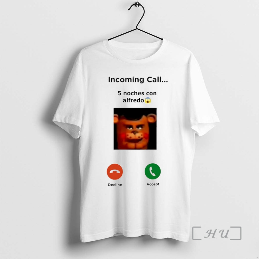 Officials Incoming Call 5 Noches Con Alfredo Freddy Fazbear Circle