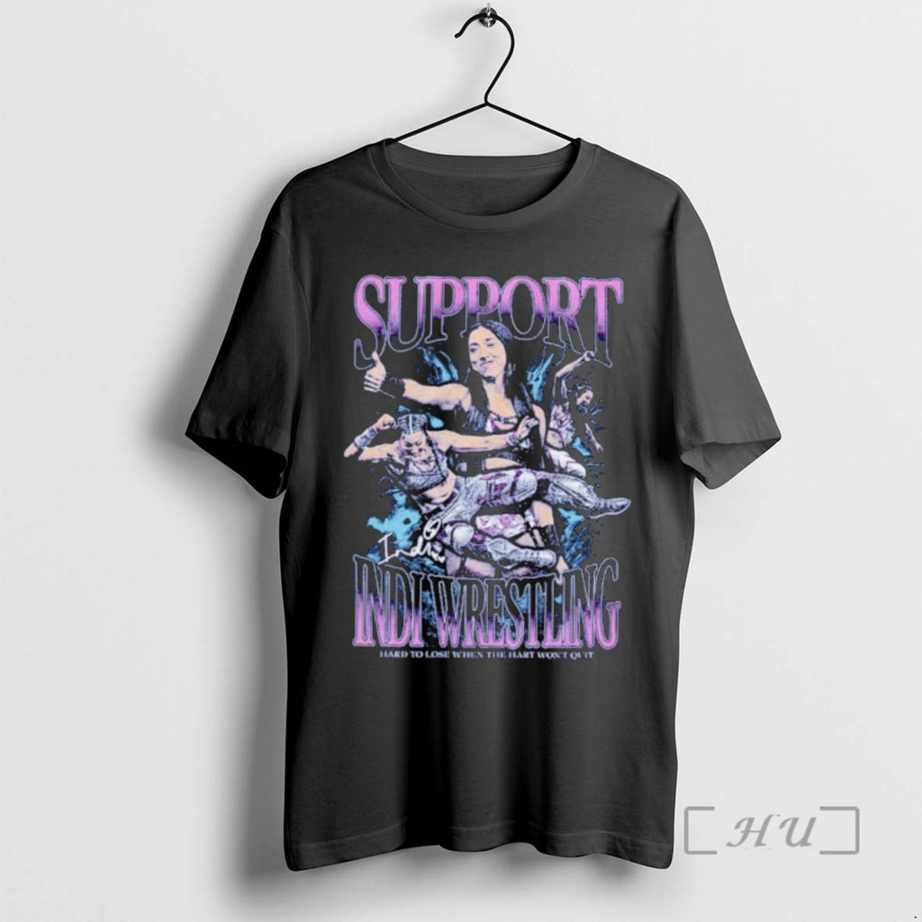 Officials Indi Hartwell Support Indi Wrestling Hard To Lose When The Hart Wont Quit Premium