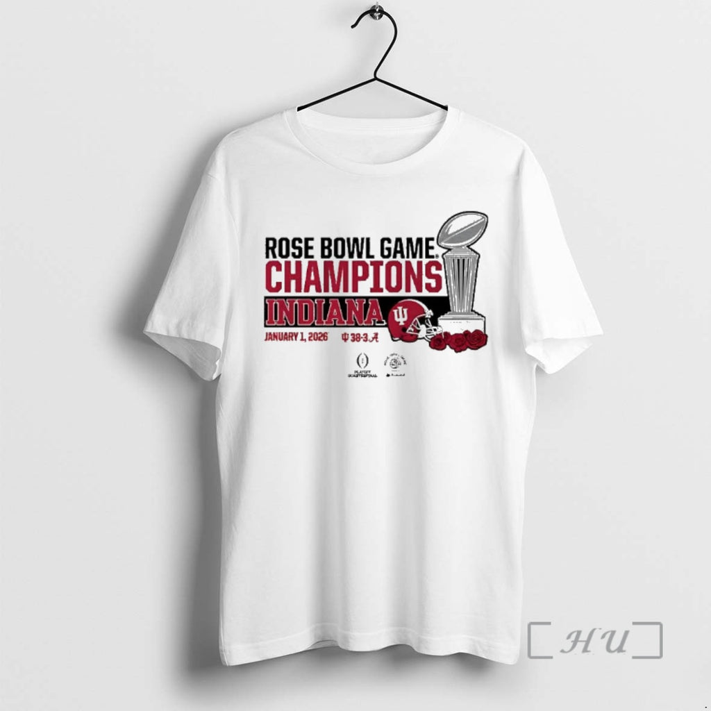 Officials Indiana Football 2026 Cfp Rose Bowl Champions Trophy