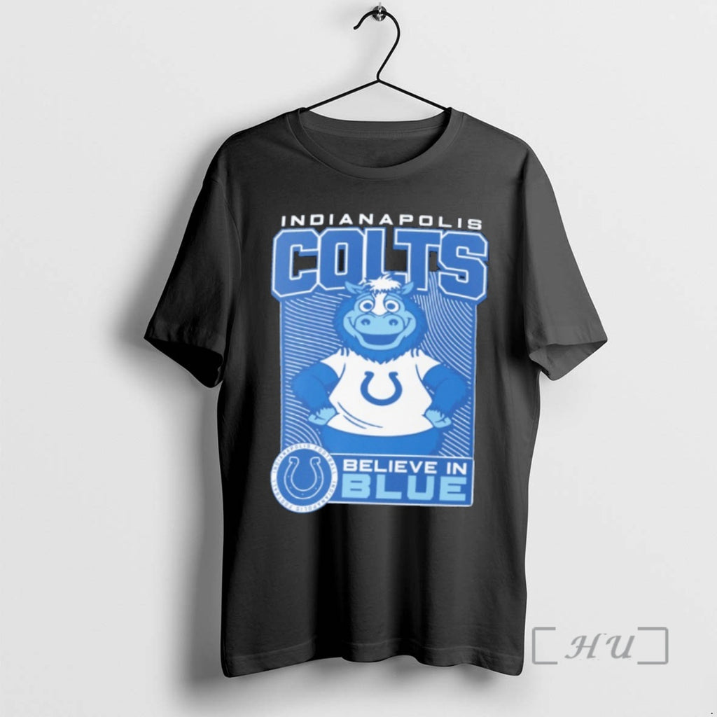 Officials Indianapolis Colts Mascot Believe In Blue