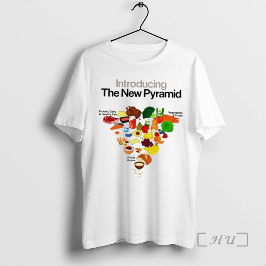 Officials Introducing The New Pyramid Vegetable And Fruits