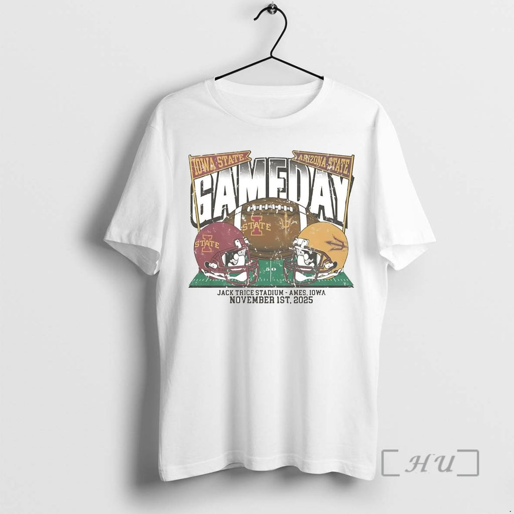 Officials Iowa State Cyclones Vs Arizona State Sun Devils November 2025 Gameday Shirts Sweater