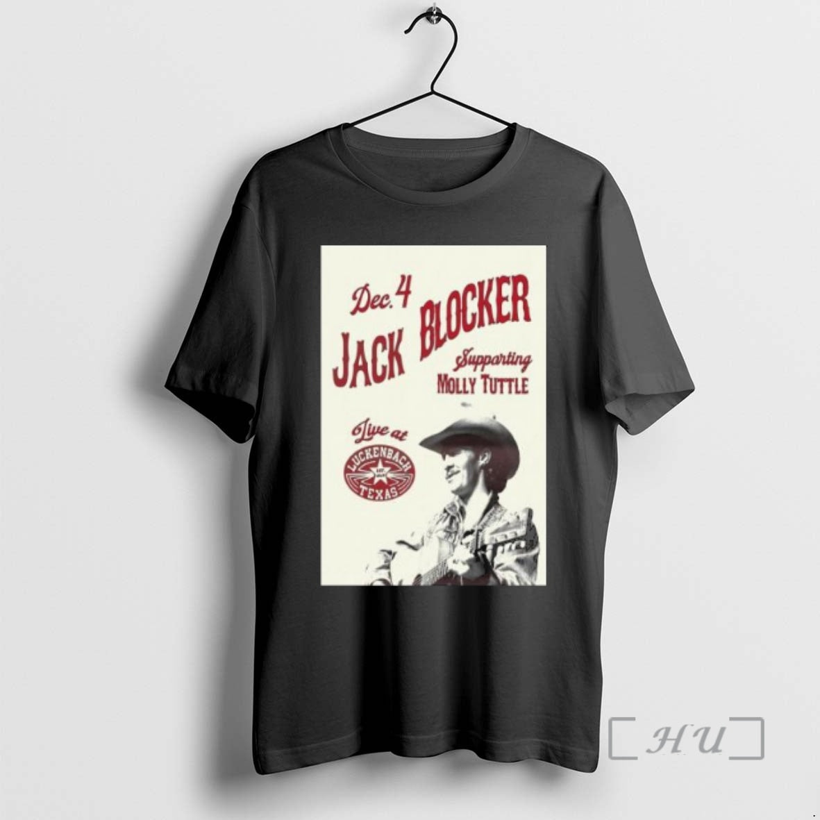 Officials Jack Blocker Luckenbach Texas December 4 2025 Concert Circle Black