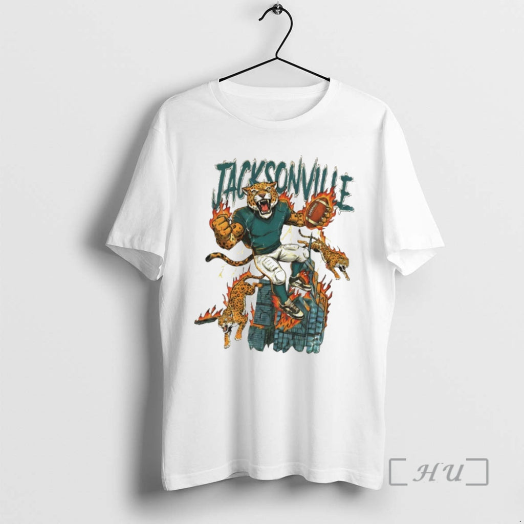 Officials Jacksonville Football Retro Jaxson De Ville On The Top