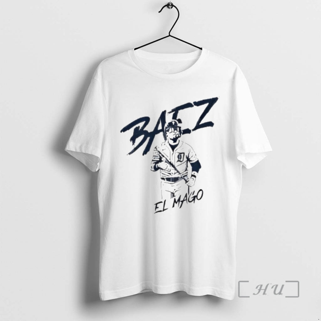 Officials Javier Baez El Mago Detroit Tigers Player Caricature
