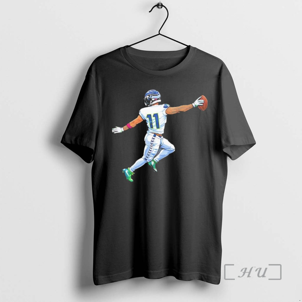 Officials Jaxon Smith Njigba Seahawks Touchdown Celebration Premium T Shirts Sweater Hoodie 2