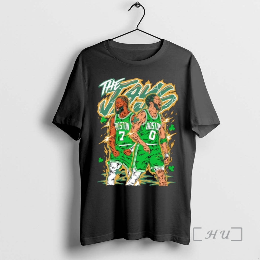 Officials Jaylen Brown And Jayson Tatum Boston Celtics Nba The Jays Premium T Shirts Sweater