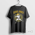 Officials Jesus Saves Pitching Baseball