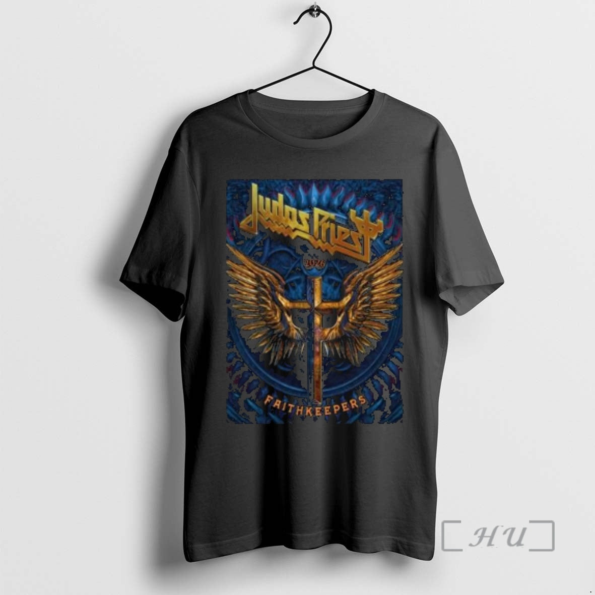Officials Judas Priest Faithkeepers European Tour 2026 Circle Black