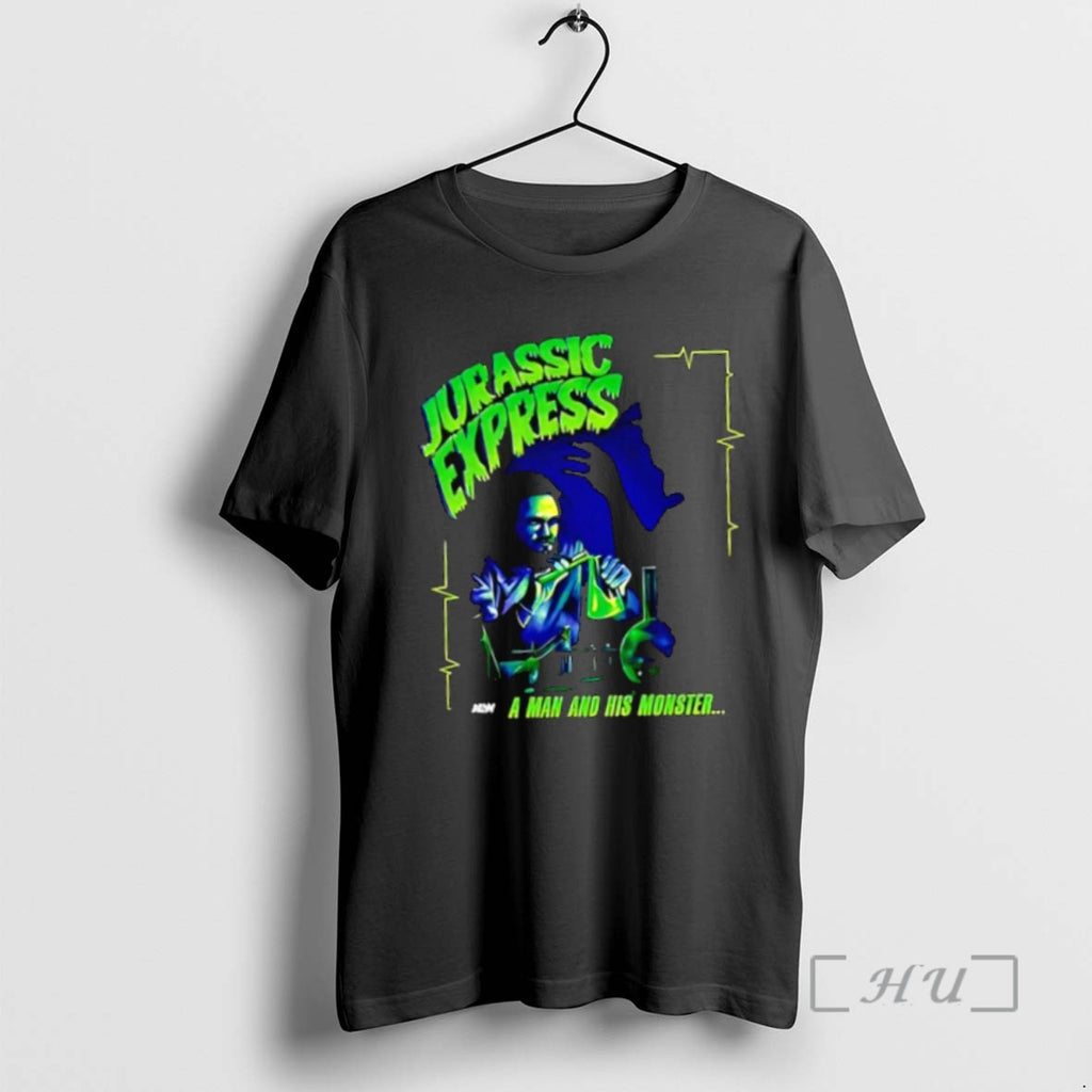 Officials Jurassic Express A Man And His Monster Shirts Sweater
