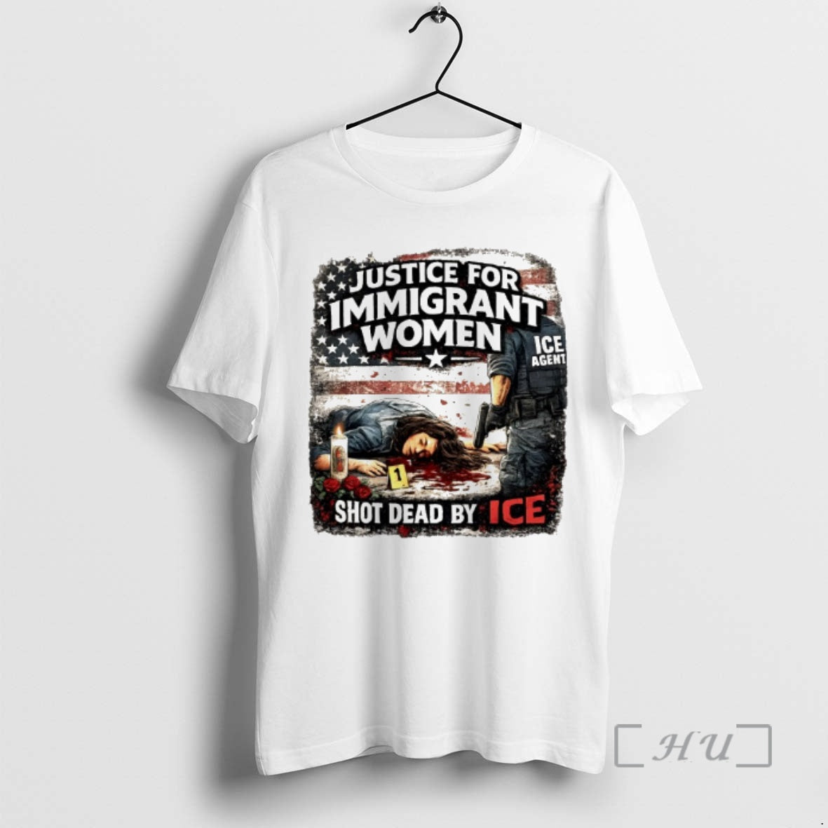 Officials Justice Immigrant Shot Dead