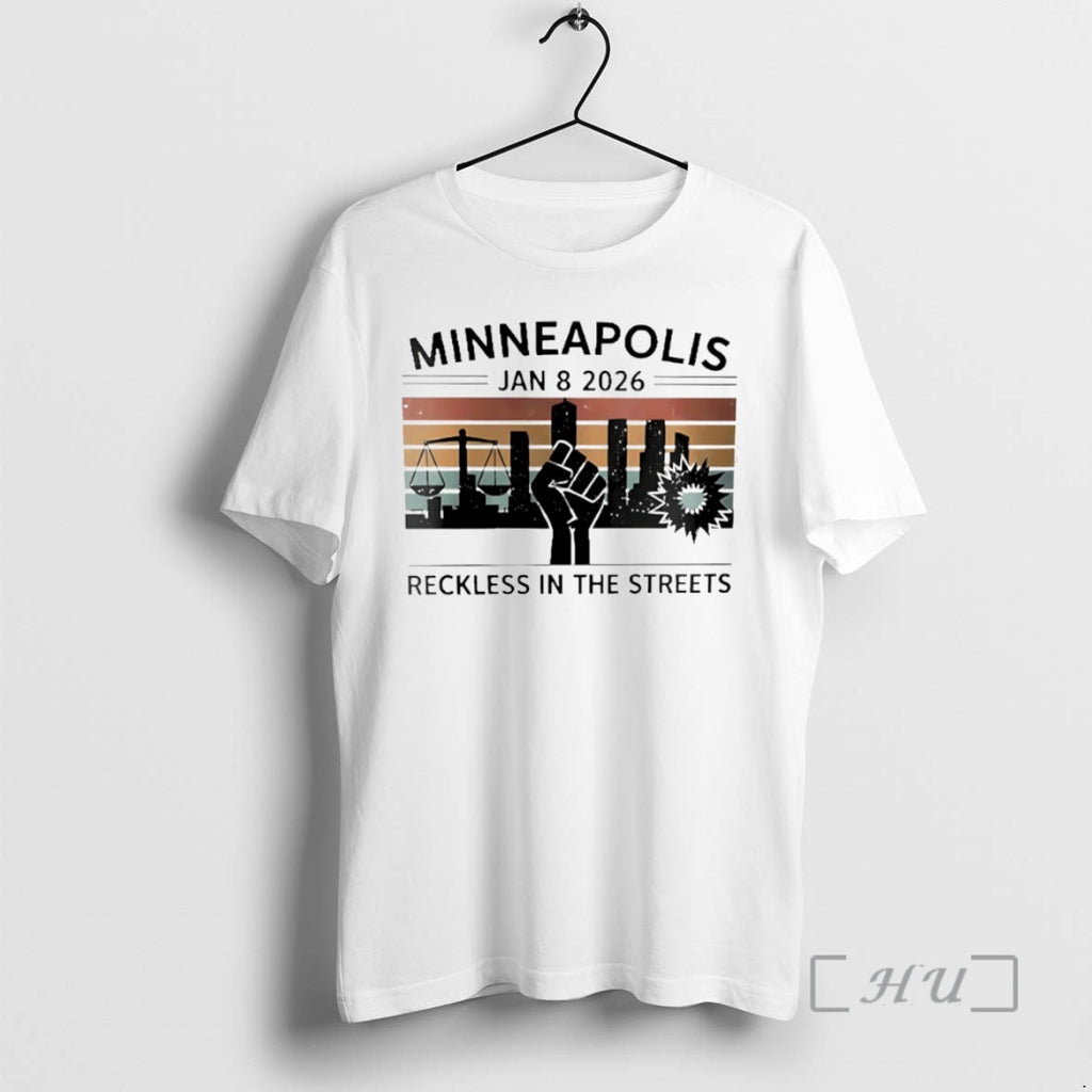 Officials Justice For Renee Nicole Good Minneapolis 2026 Reckless In The Streets Circle Premium