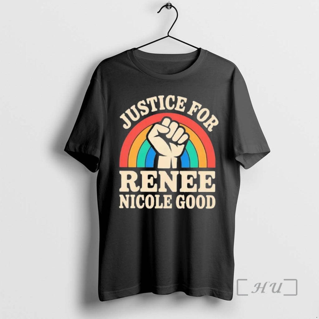 Officials Justice For Renee Nicole Good Rainbow Protest