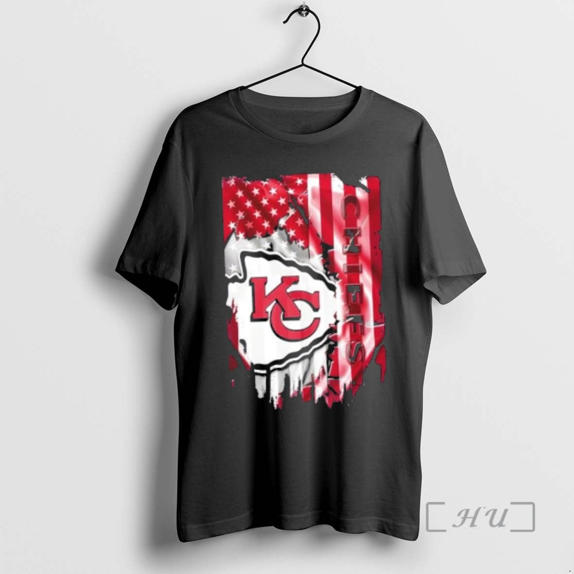 Officials Kansas City Chiefs Football X American Flag