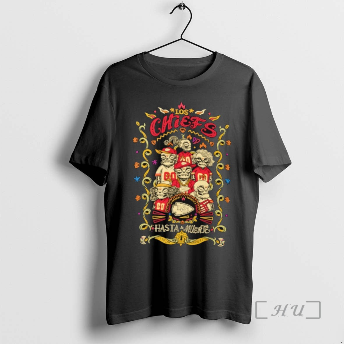 Officials Kansas City Chiefs Hasta La Muerte Graphic Shirts Sweater