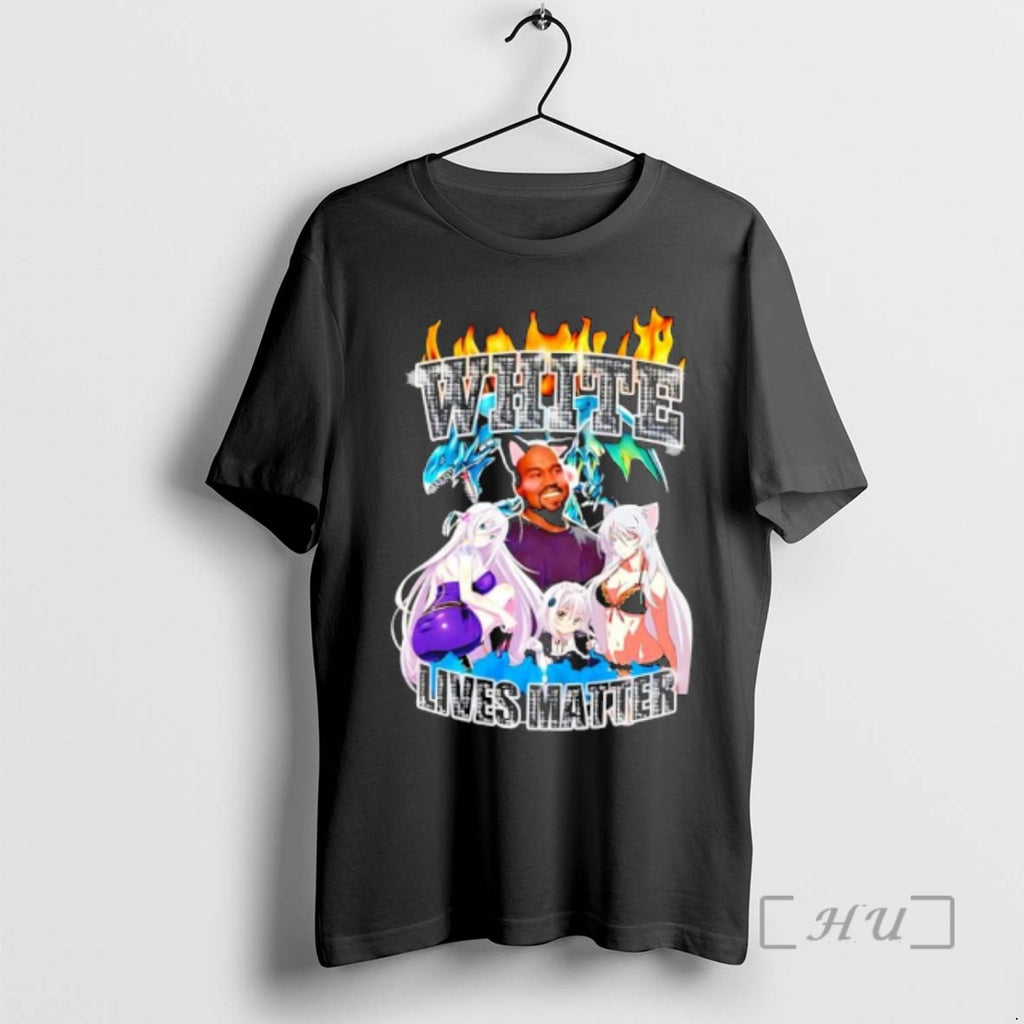 Officials Kanye West White Lives Matter Graphic