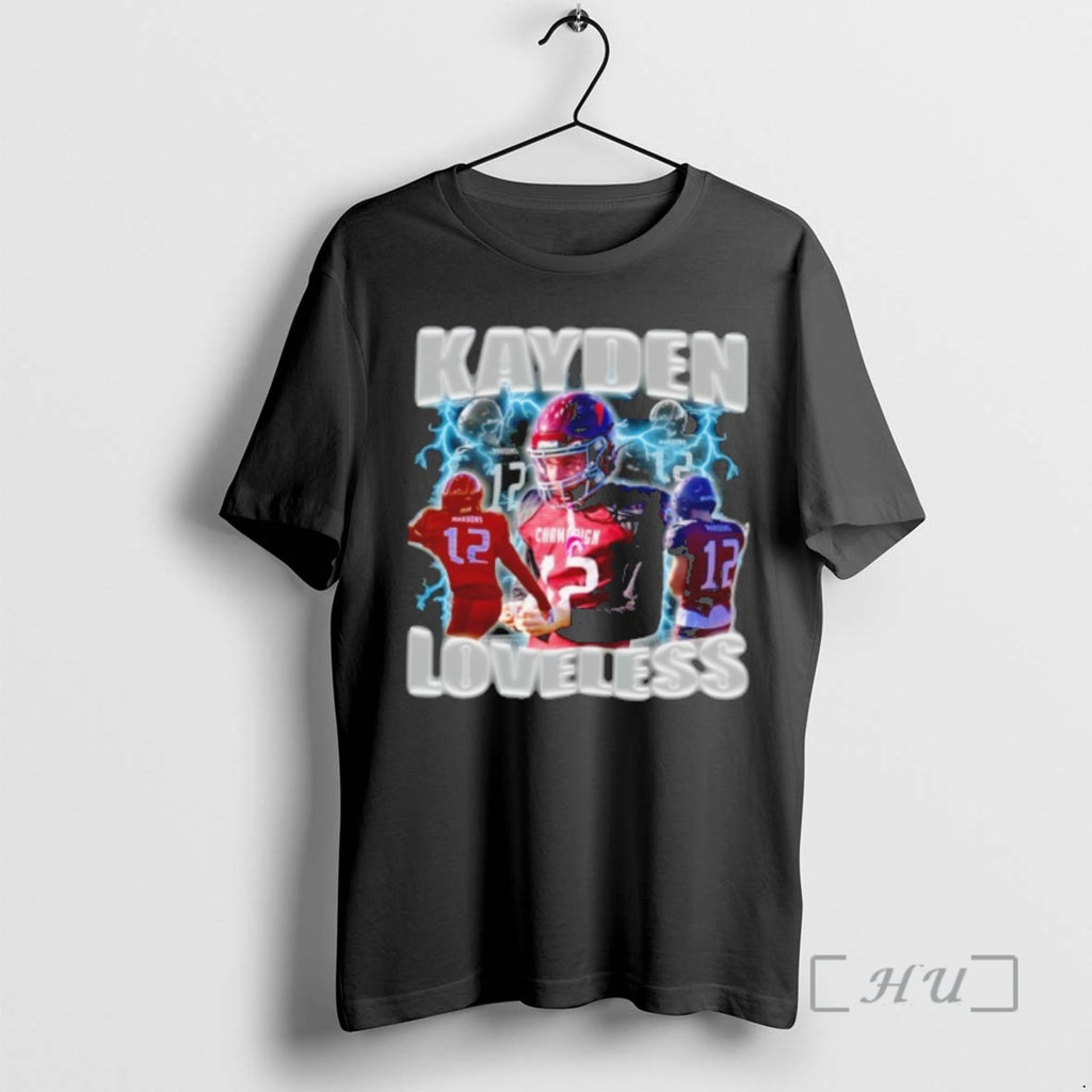 Officials Kayden Loveless Football Lightning Graphic
