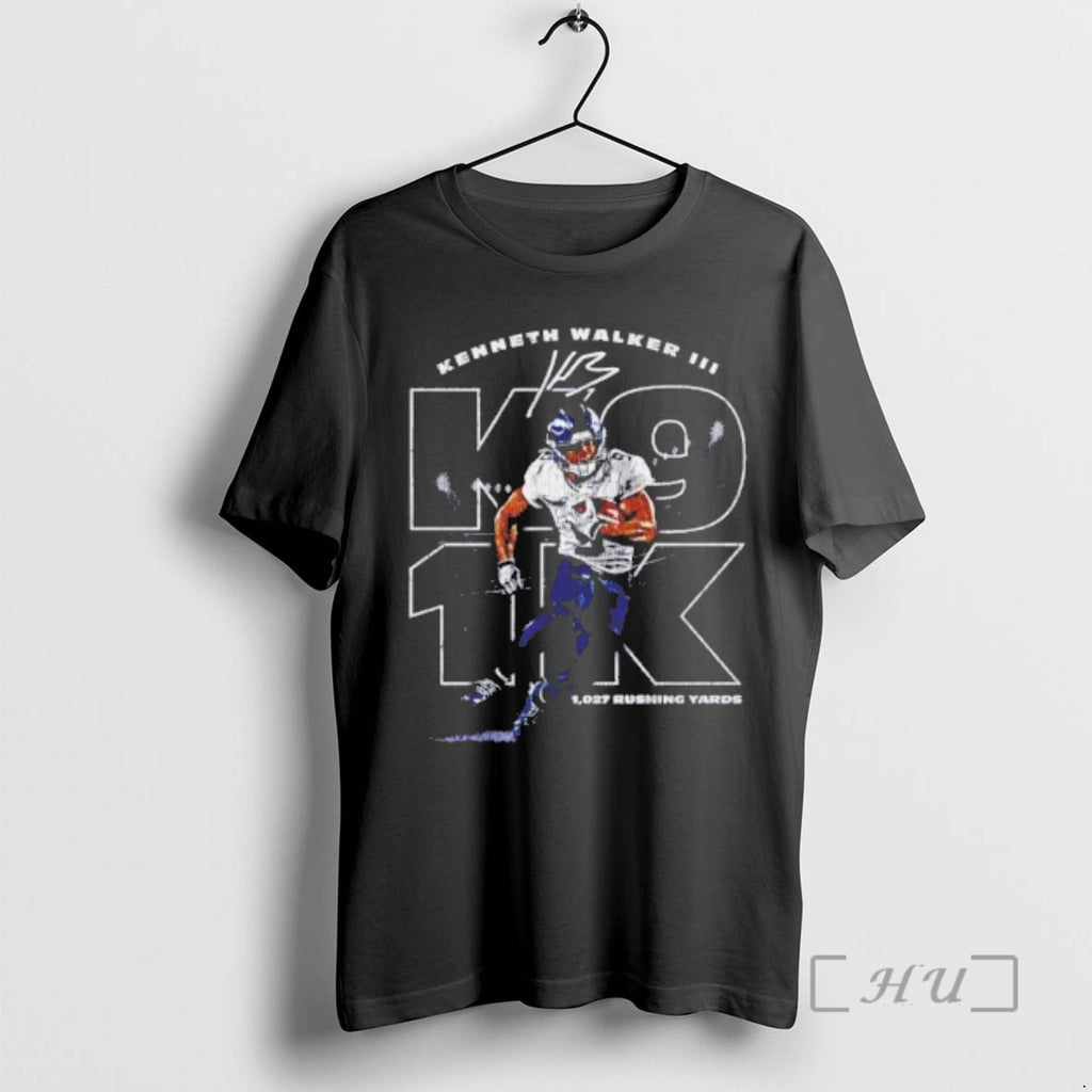 Officials Kenneth Walker Iii 1027 Rushing Yards Signature