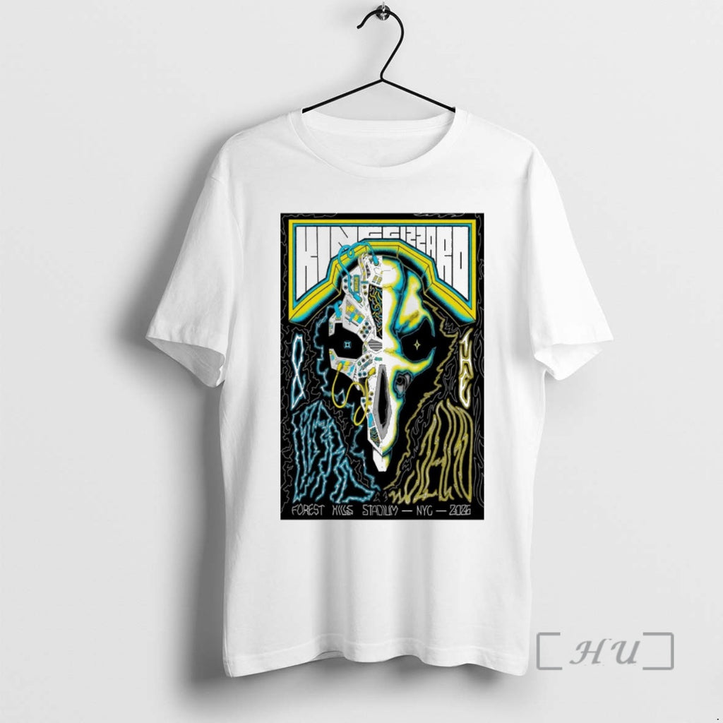 Officials King Gizzard And The Lizard Wizard Forest Hills Stadium Nyc 2026 Premium T Shirts