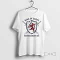 Officials King Of Scots Bannockburn Robert The Bruce 1314 Shield Logo Premium T Shirts Sweater
