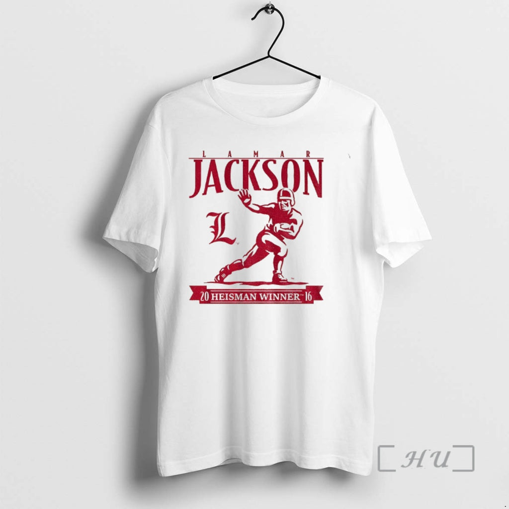 Officials Lamar Jackson Heisman Winner Trophy Louisville Cardinals Football