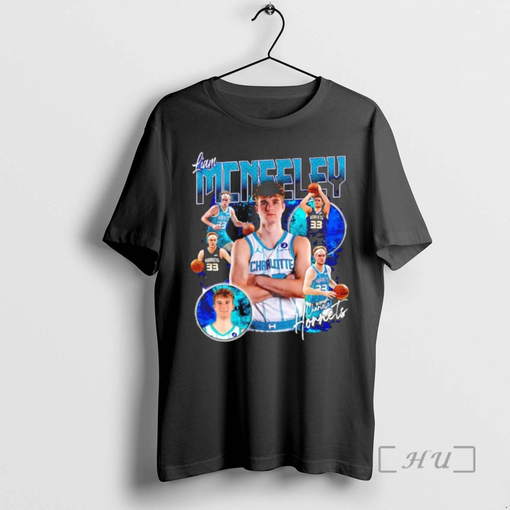 Officials Liam Mcneeley Charlotte Hornets Basketball Player Picture Collage