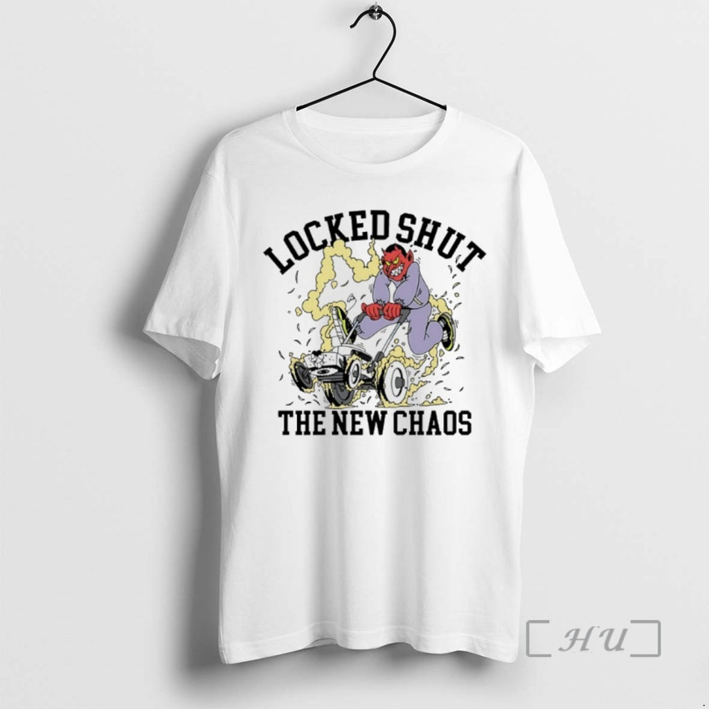 Officials Locked Shut The New Chaos Mower Devil Shirts Sweater