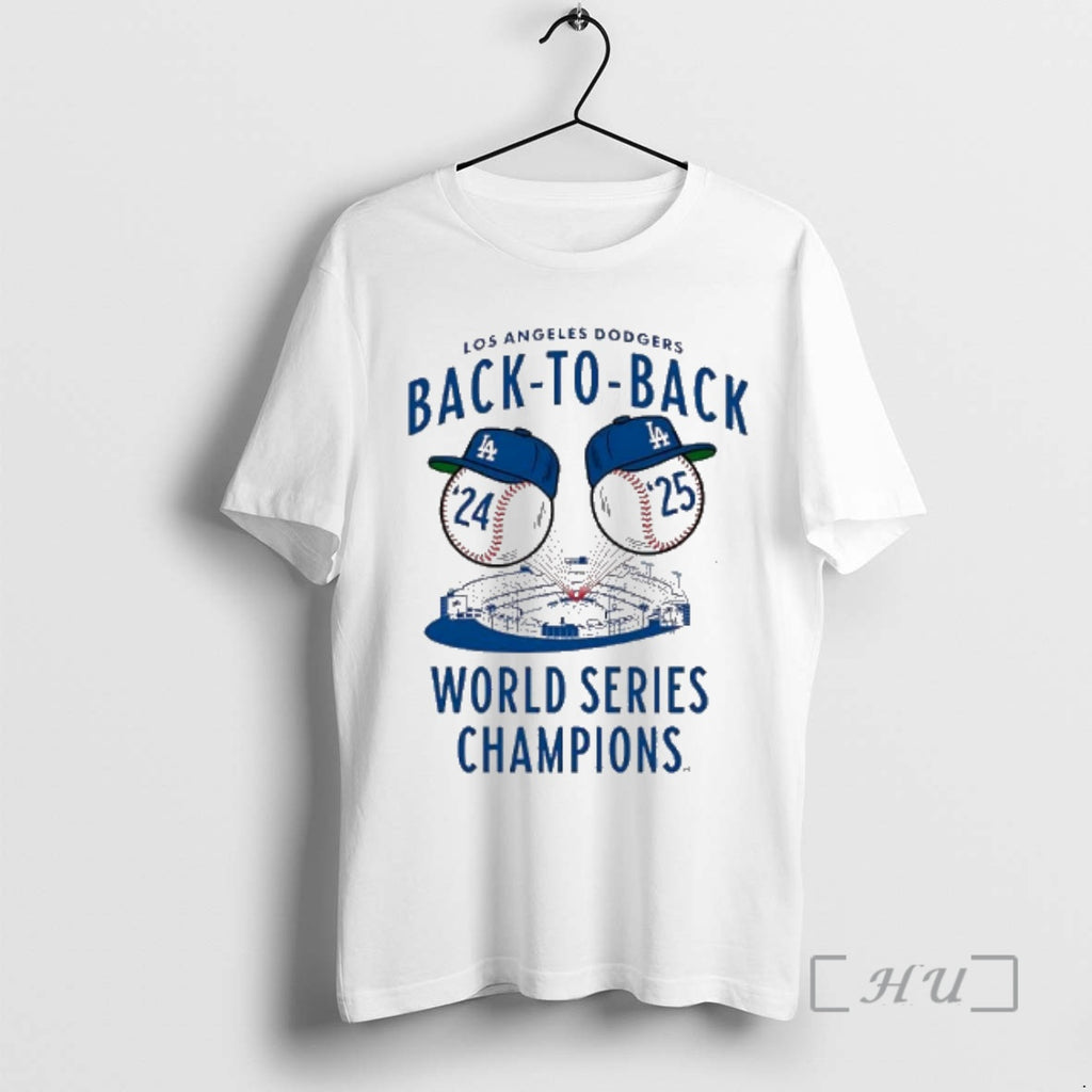 Officials Los Angeles Dodgers Back To Back Jacks World Series Champs 2024 25 Premium