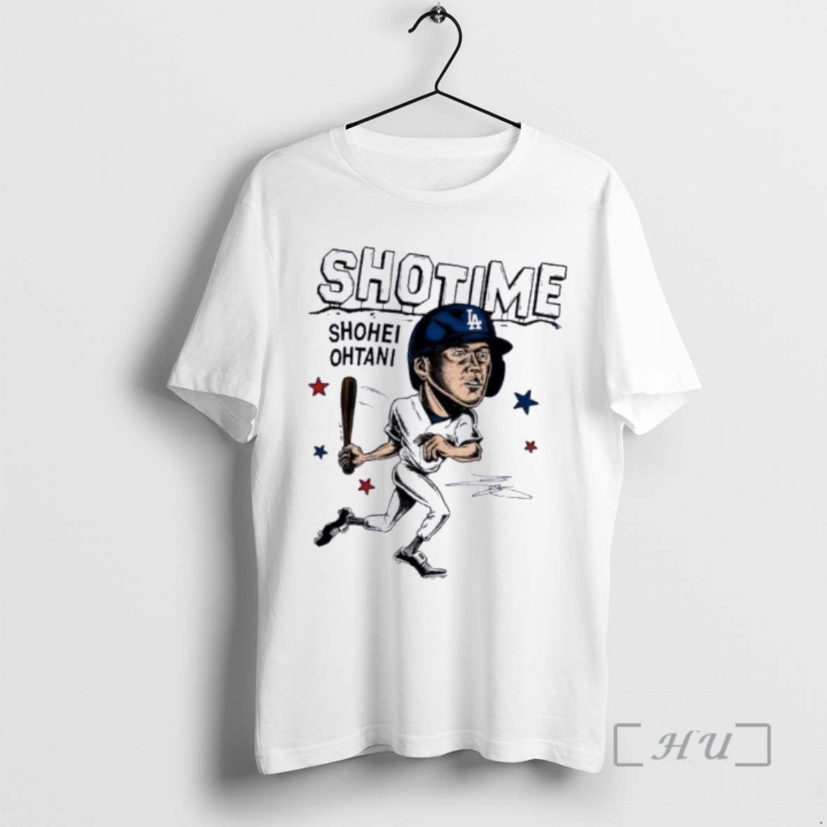 Officials Los Angeles Dodgers Baseball Shohei Ohtani Caricature Signature