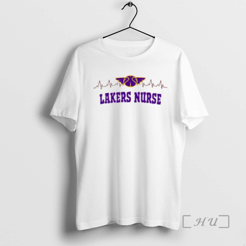 Officials Los Angeles Lakers This Nurse Love Her Bucks Nurse Appreciation Month Premium T Shirts