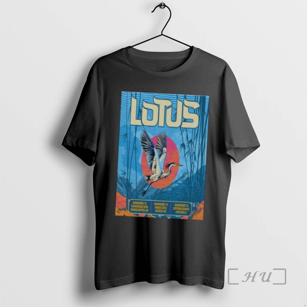 Officials Lotus November 14 2025 Detroit Mi Long Sleve Shirts Sweater