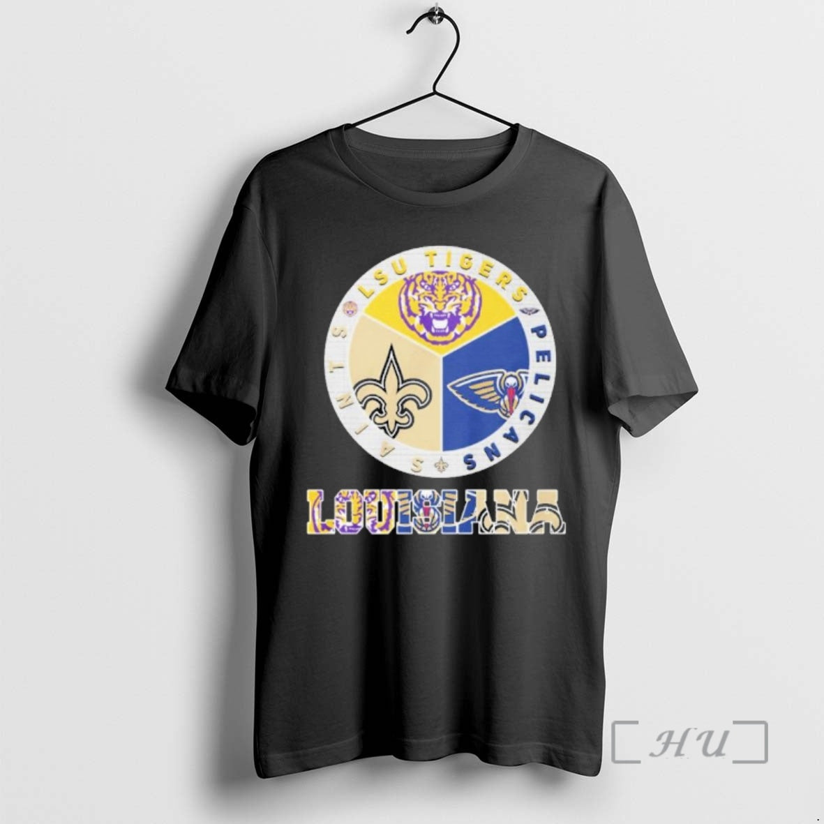 Officials Louisiana Sports Teams 2025 Tigers Pelicans Saints Logo