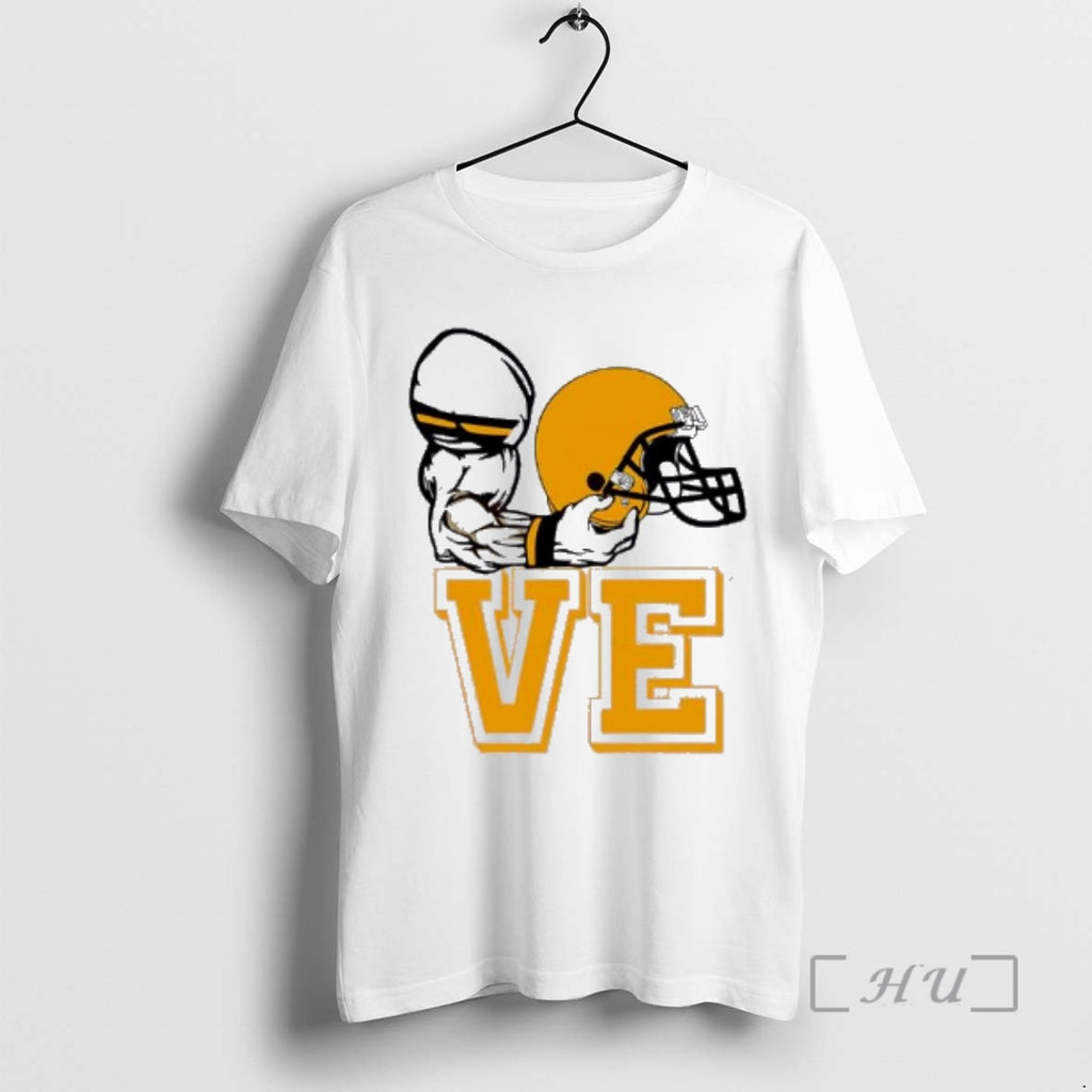 Officials Love Football Valentine Helmet Green Bay Packers
