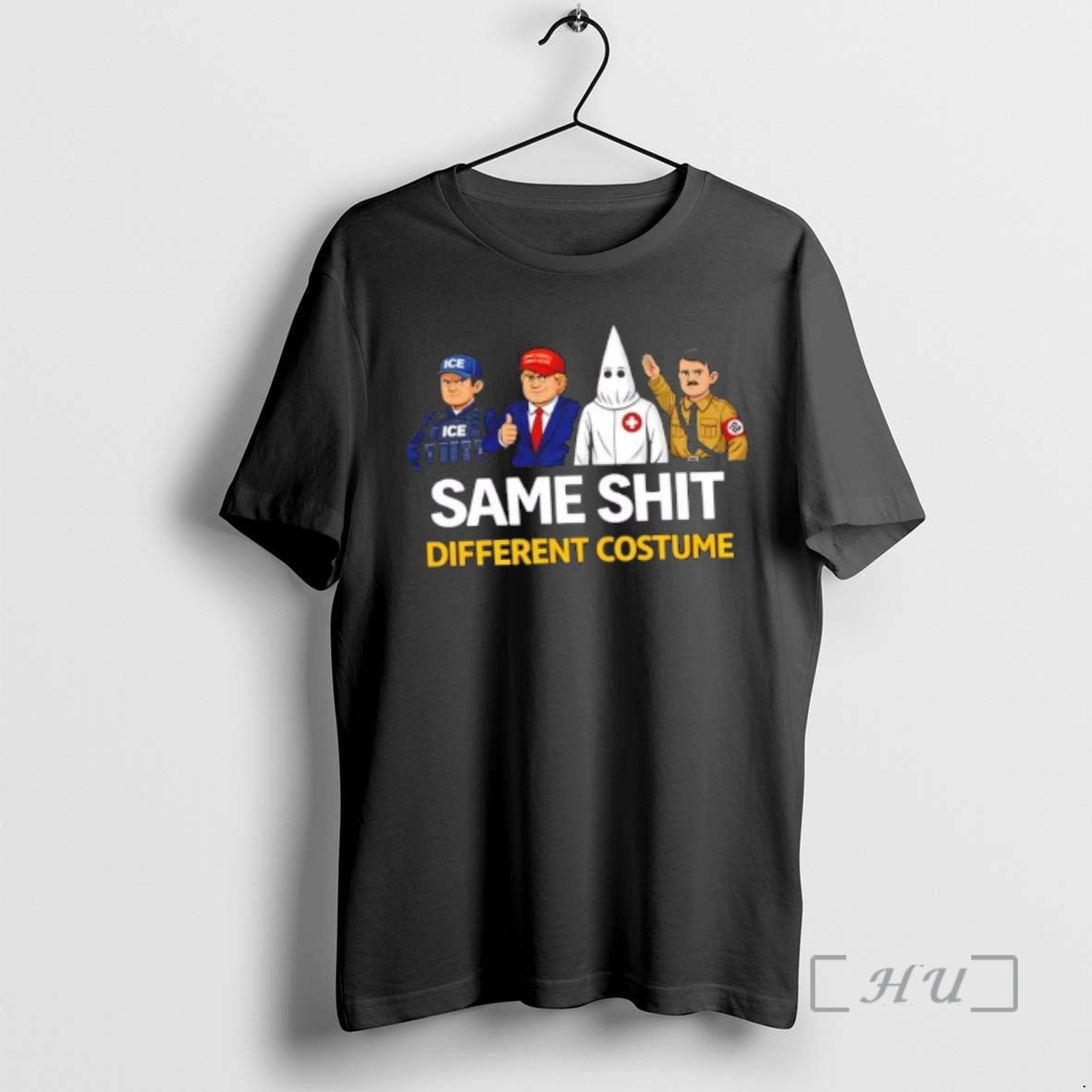 Officials Maga Red Hat Same Shit Different Costume Caricature