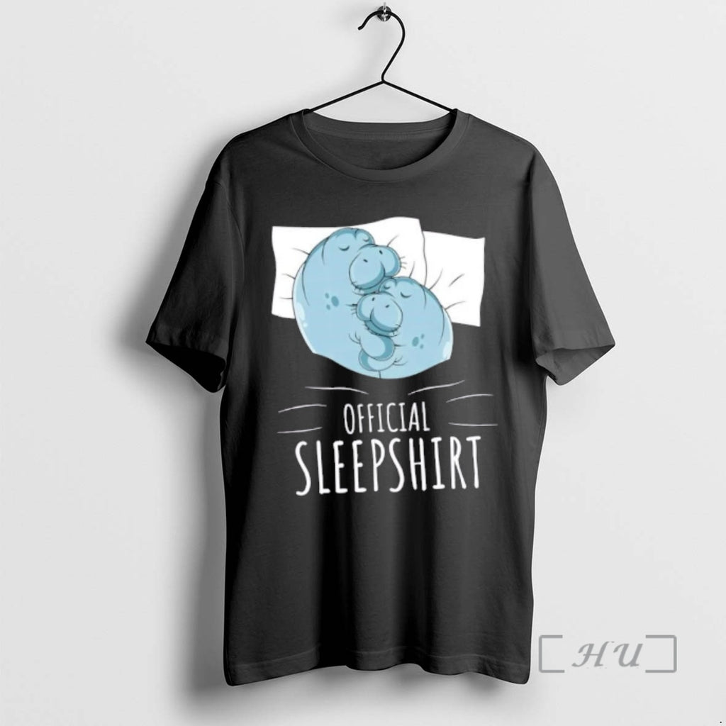 Officials Manatee Sea Cow Sleeps Sleepshirt